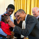 More babies. The president can’t get enough. Sept. 22, 2014
White House Photo by Pete Souza